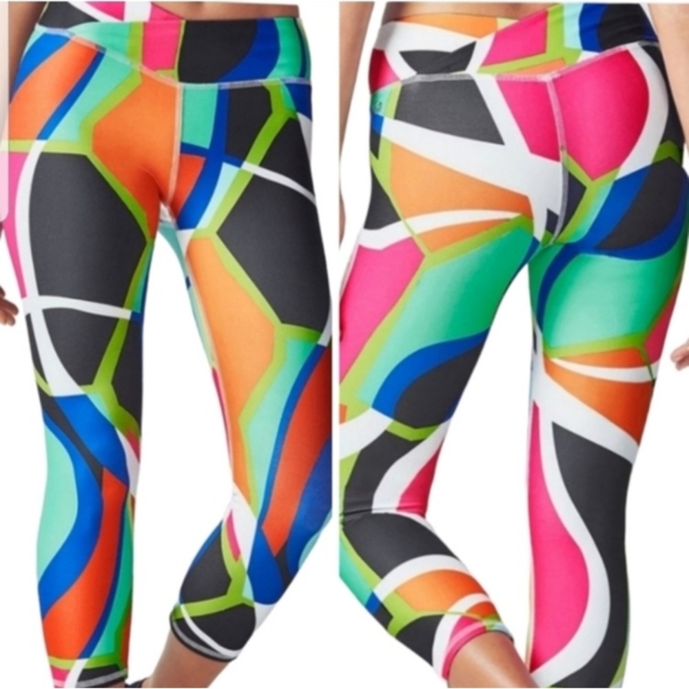 Fabletics Multicolor Geometric Activewear - image 1
